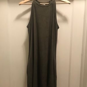 Olive Green Dress